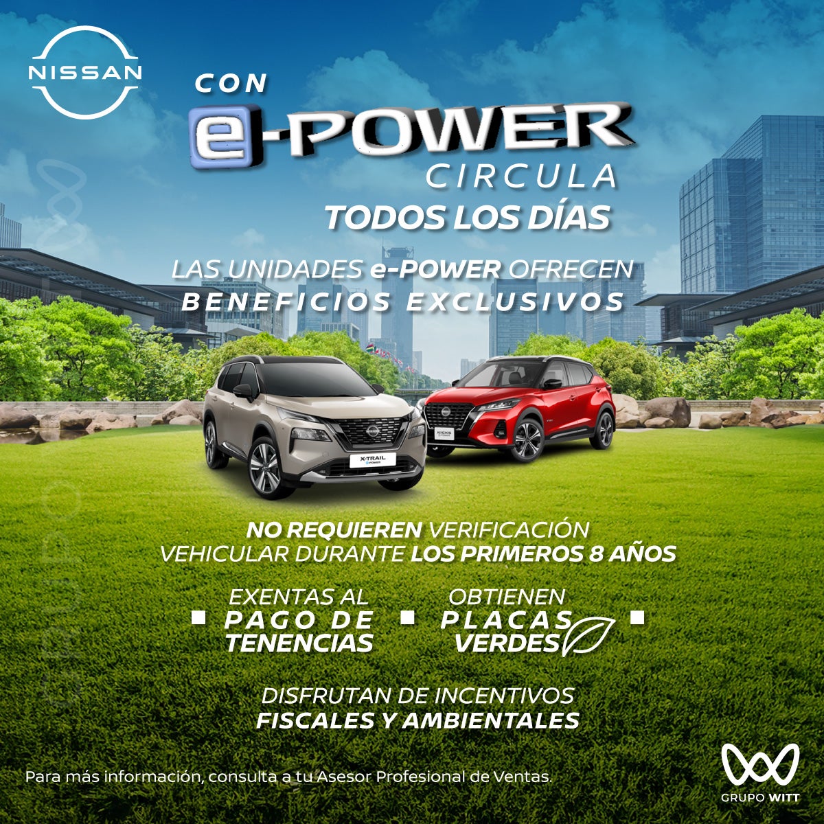 CON E-POWER CIRCULA TODOS LOS DÍAS