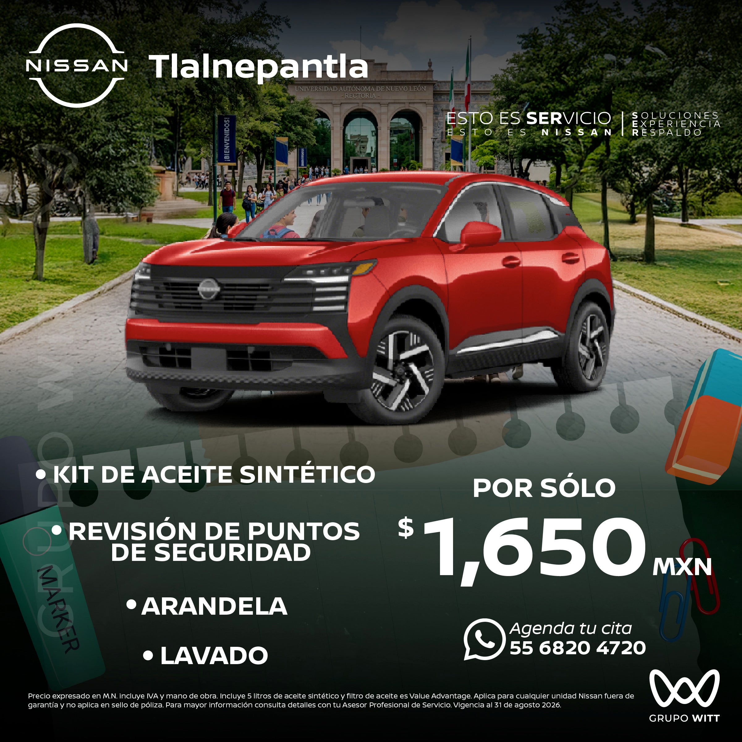 POR SÓLO $1,650 MXN