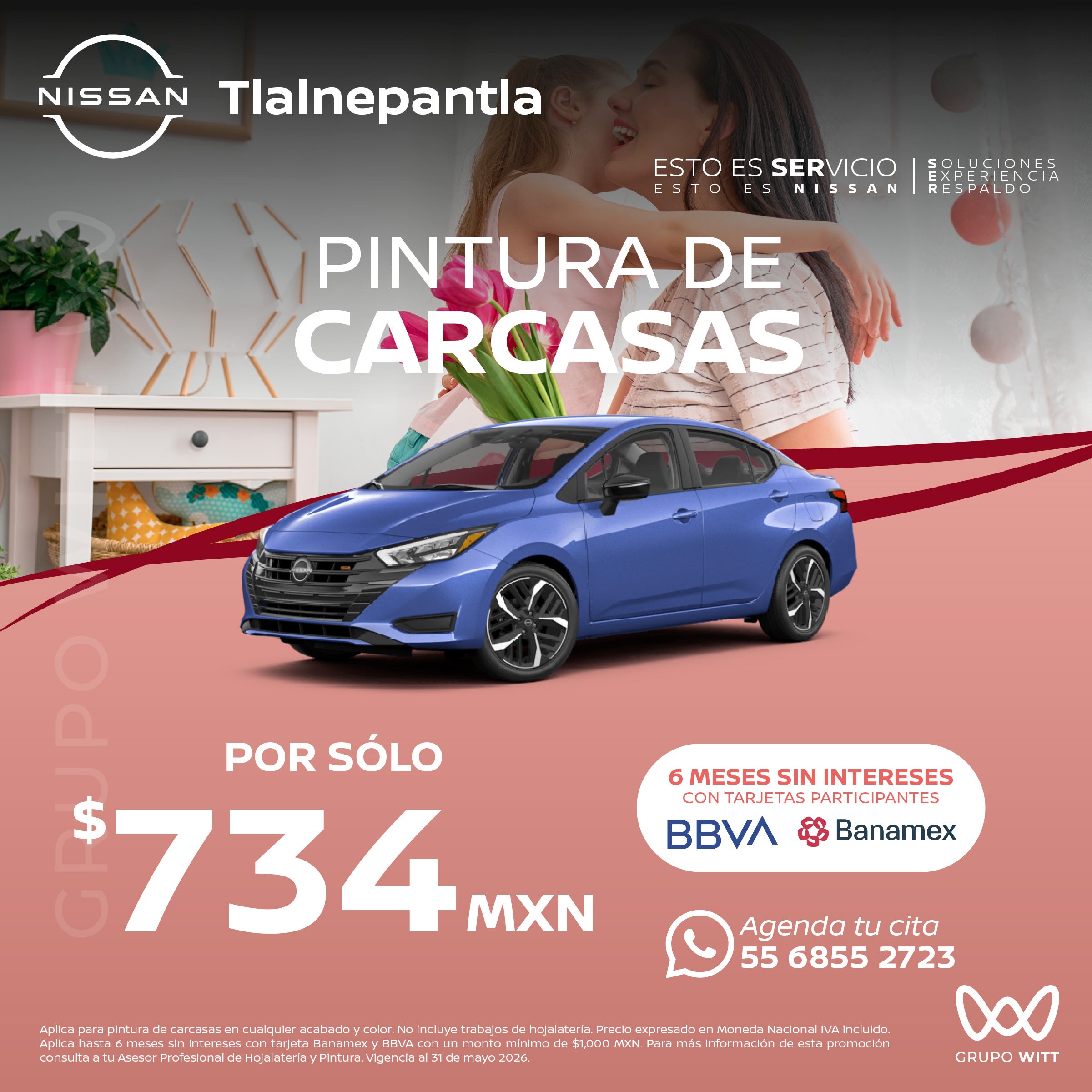 POR SÓLO $734 MXN