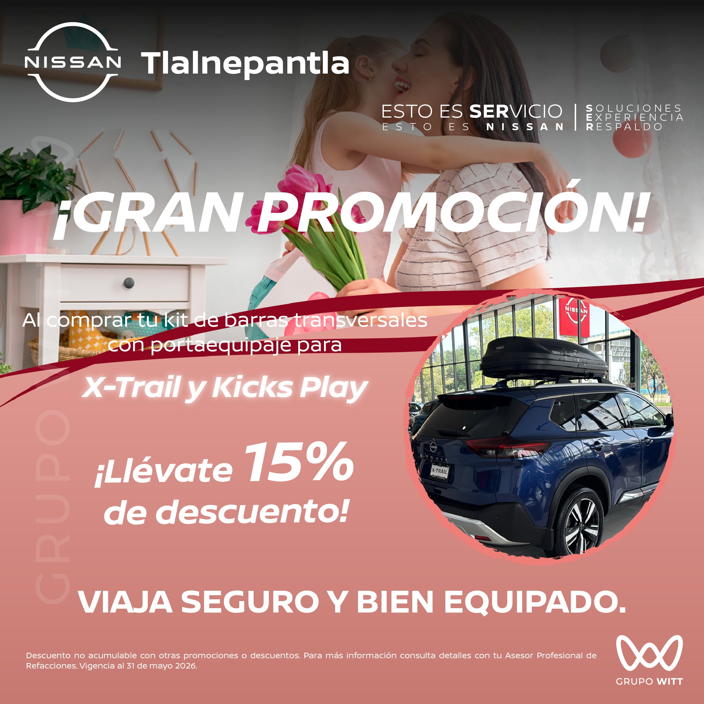 KIT DE BARRAS TRANSVERSALES CON PORTAEQUIPAJE